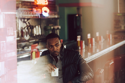 Anthony Mackie photographed by Nicholas Maggio.