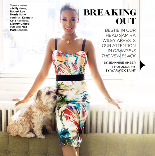 Breaking Out: Actress Samira Wiley by Warwick Saint for ESSENCE Magazine June 2014.